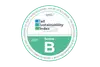 Rail Sustainability Index der UIC 2024 mit Bewertung B