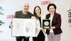 Übergabe des Ehrenpreises beim Energy Globe Award an die Rail Cargo Group für den Emissionskalkulator MEILS