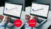 Vergleich der MIKE-Tracking-Ansicht vor und nach der Optimierung der Zugpositionsdarstellung.