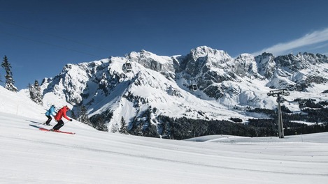 Skifahrer in Mühlbach