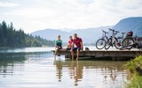 Radfahrer am Pillersee