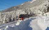 Karwendelbahn im Winter - Reith