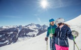 Skifahrerpaar Wiedersbergerhorn<br/>
