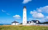 Lighthouse Hirtshals Fyr in Denmark