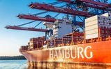 Hamburg Container ship