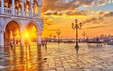 Venetië uitzicht vanaf het San Marcoplein