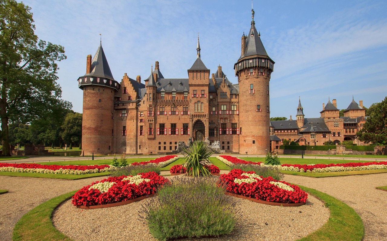 Kasteel de Haar in Nederland