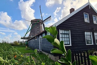 Traditionelles Haus in den Niederlanden