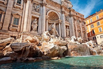 Rome Trevi Fountain 