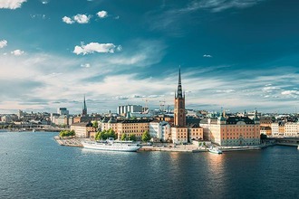 Panorama von Stockholm