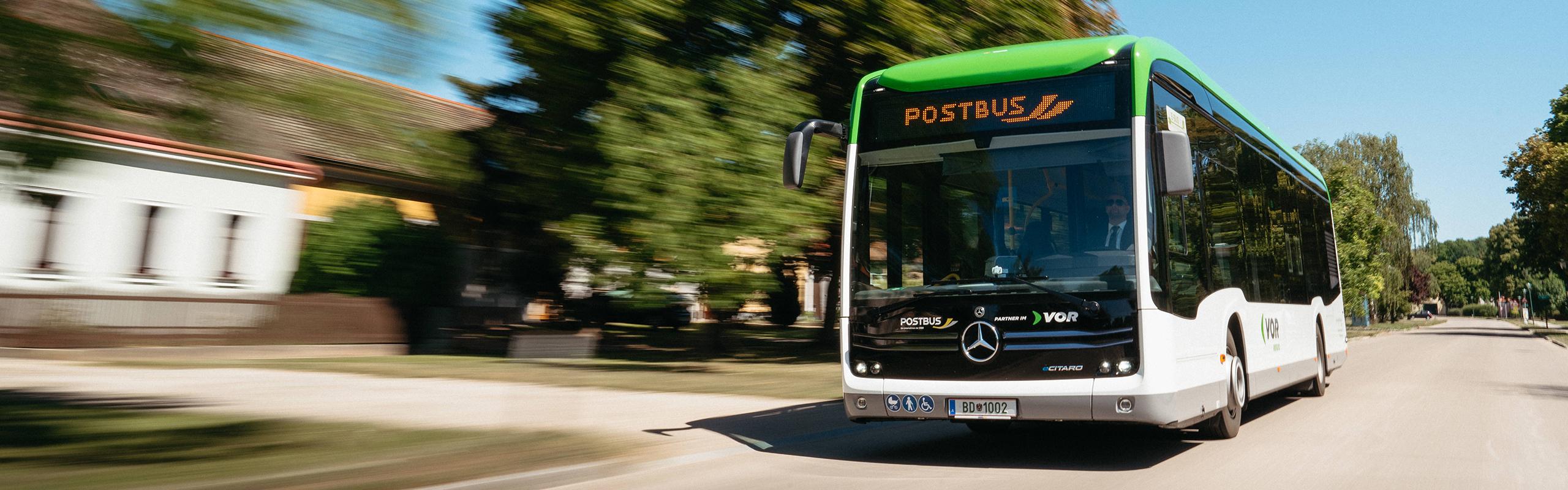 E-Mobilität Postbus