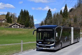 Postbus am Kitzsteinhorn
