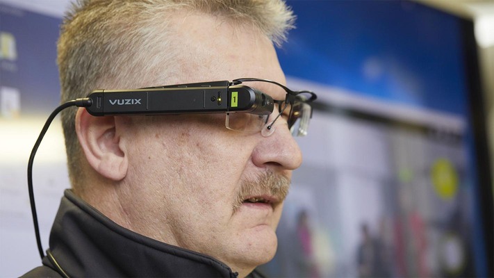 Smart Glasses Nahaufnahme Smart Glasses Nahaufnahme