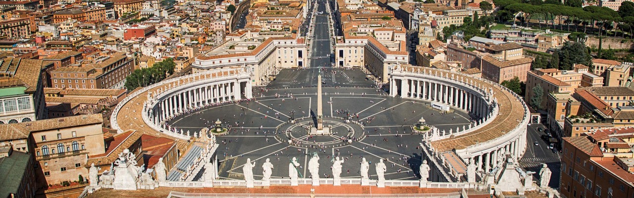 Panoramablick über Rom