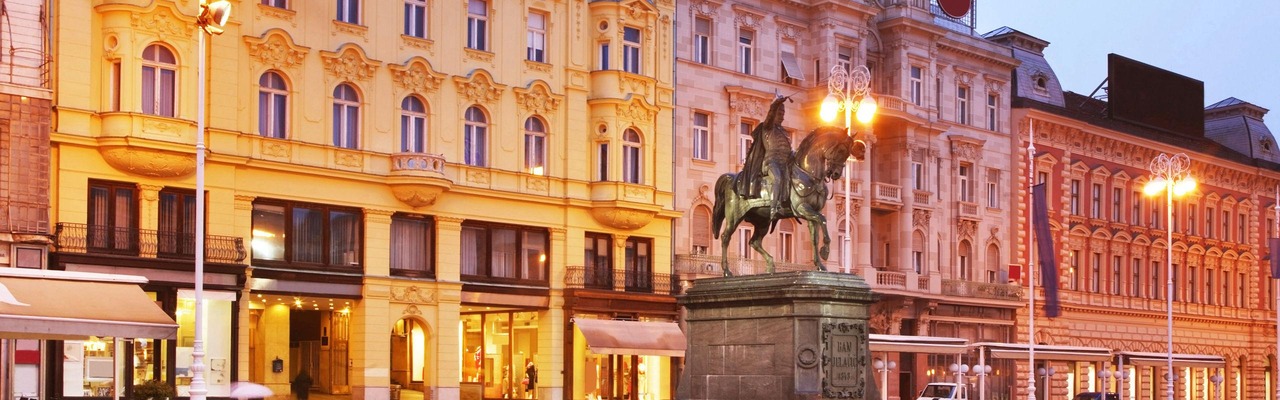 Ban Jelacic square in Zagreb
