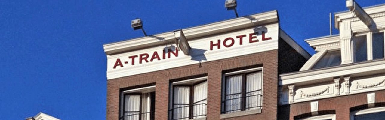  Außenansicht A-Train-Hotel Amsterdam