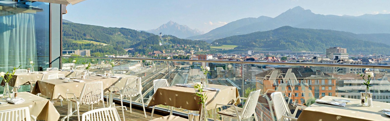 aDLERS Hotel Innsbruck Terrasse