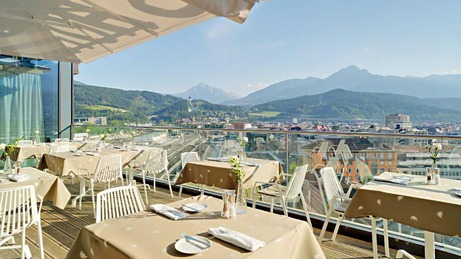 aDLERS Hotel Innsbruck Terrasse