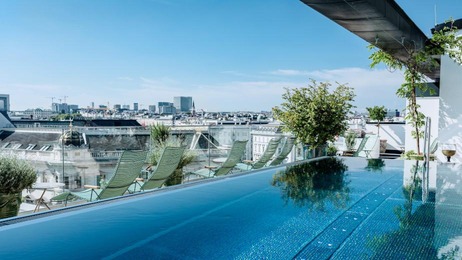 Grand Ferdinand Wien Rooftop Pool 