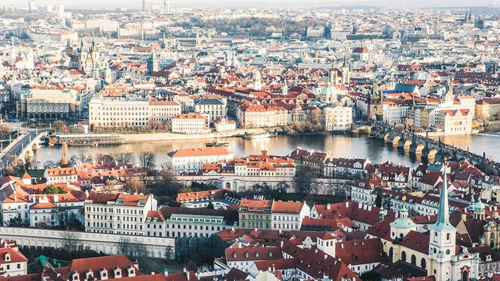 Prag Stadtpanorama