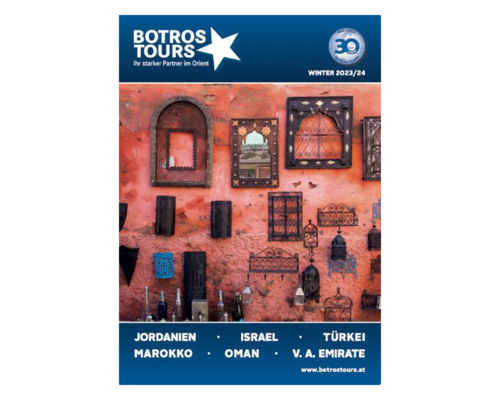 Titelbild eines Katalogs von Botros
