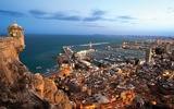Blick auf Alicante in Spanien