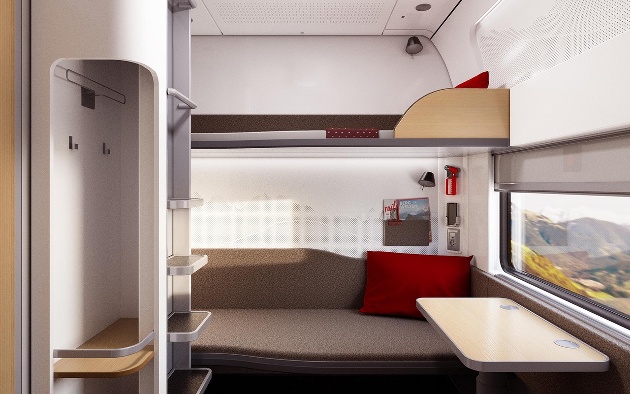 Neuer Schlafwagen Innenansicht © ÖBB Neuer Schlafwagen Innenansicht