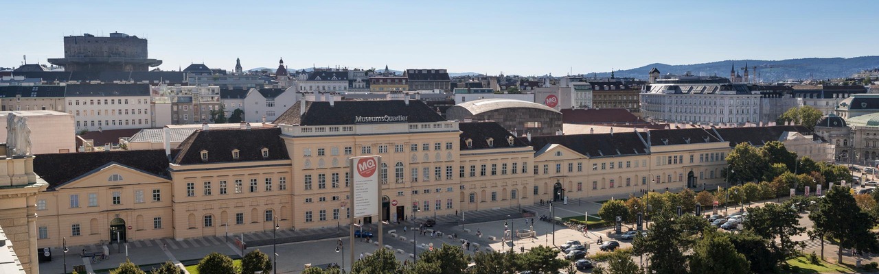 Wien Museumsquartier Panorama