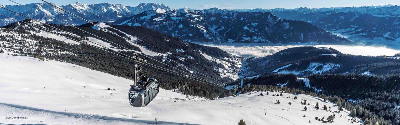 Blick auf Schmitten in Zell am See