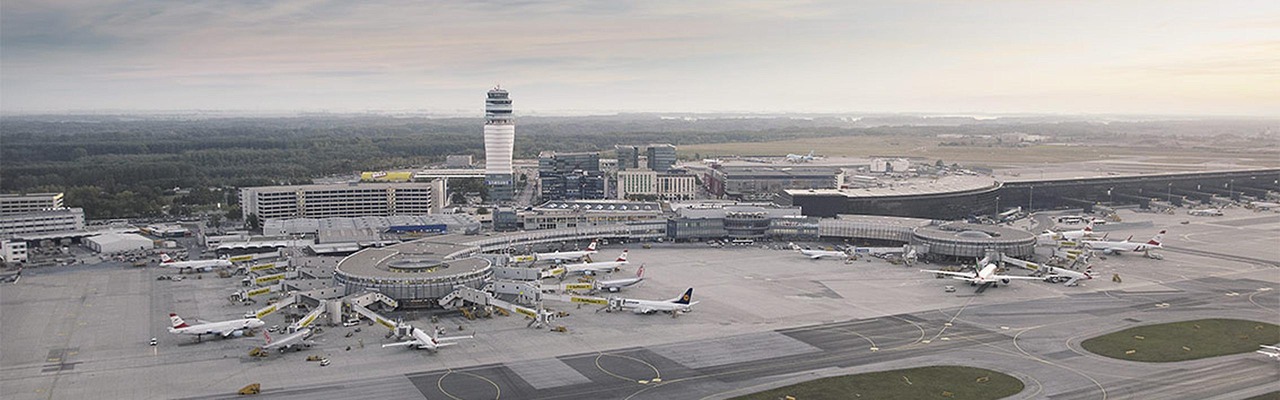 Vienna Airport exterior view