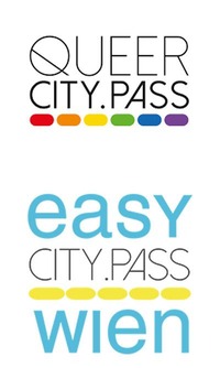 Logo EasyCityPass Wien und QueerCityPass