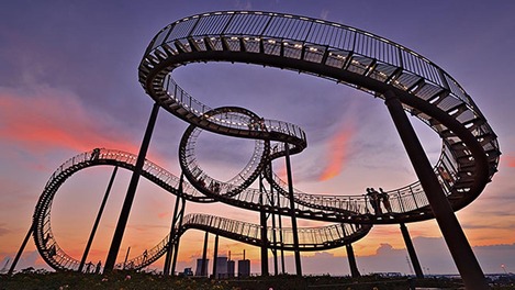 Unique industrial culture, nature and cities; Duisburg, Tiger & Turtle