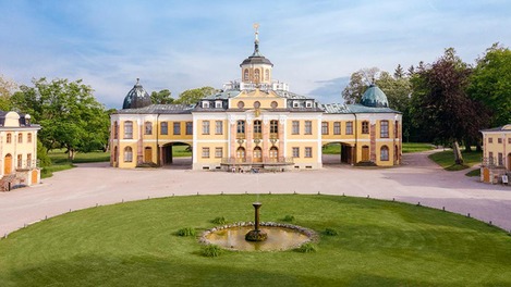 Faszinierend, elegant und charmant; Weimar: Schloss Belvedere