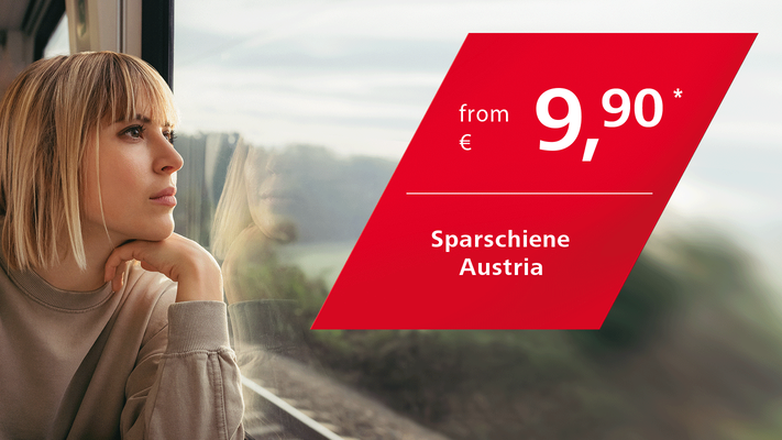 Sparschiene Austria from 9,90 Euro