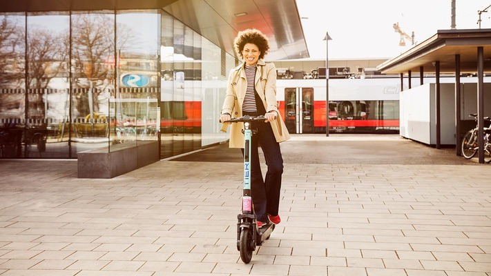 E Scooter in Nahaufnahme © ÖBB / Harald Eisenberger E Scooter in Nahaufnahme