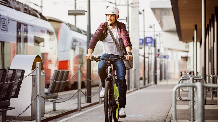 E-Bikes in Nahaufnahme © ÖBB / Harald Eisenberger E-Bikes in Nahaufnahme