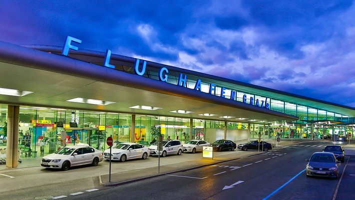 Flughafen Graz Außenansicht