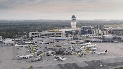 Vienna Airport exterior view