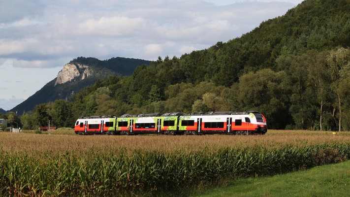 Cityjet unterwegs auf der Aspangbahn Cityjet unterwegs auf der Aspangbahn