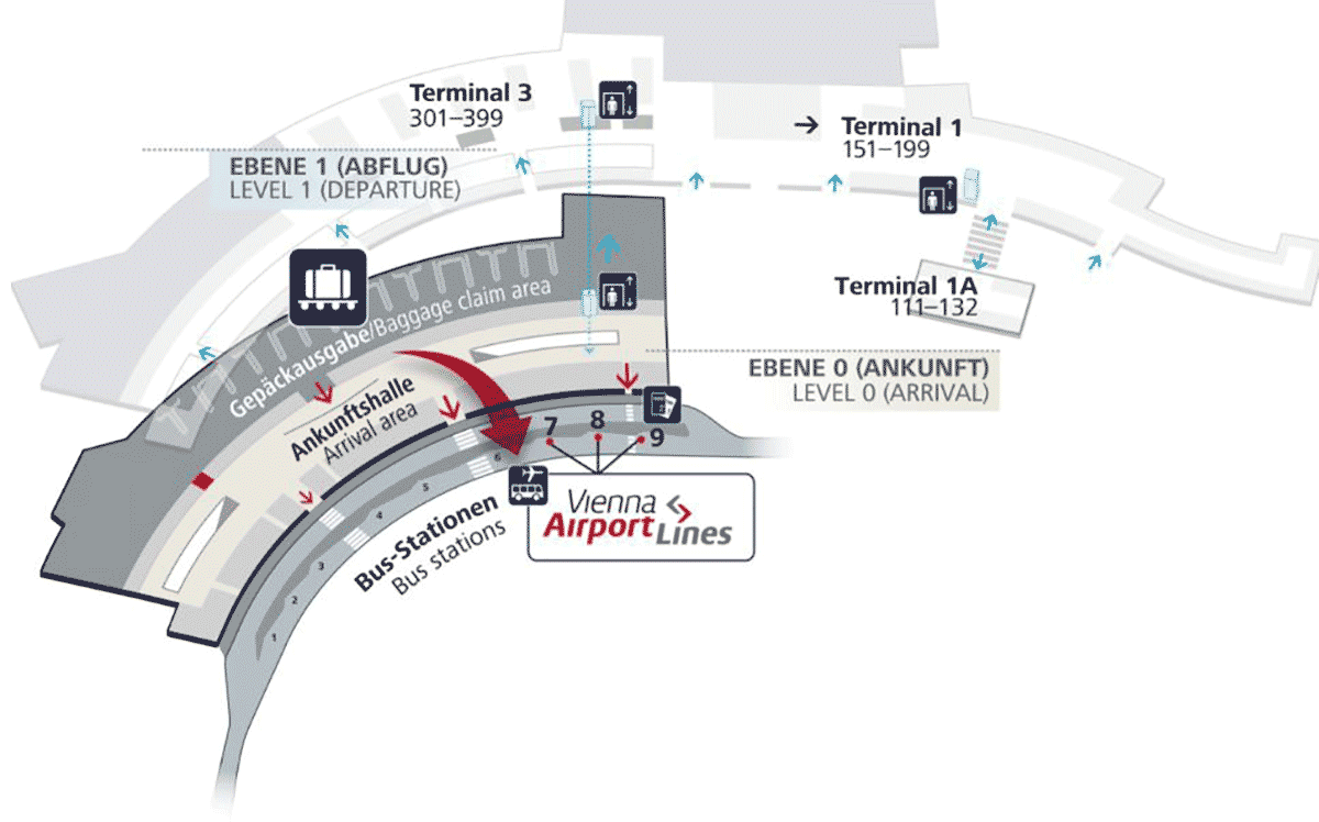 Аэропорт вены прилет. Аэропорт вены терминал 1 схема. Схема аэропорта Швехат Вена. Схема 3 терминала аэропорт вены. Вена аэропорт Швехат.